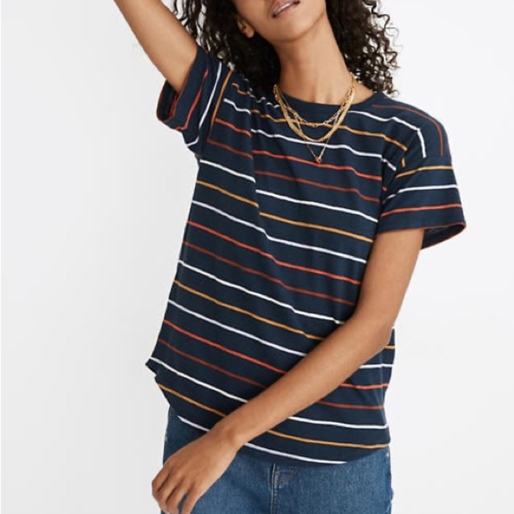 MADEWELL: Whisper Striped Tee